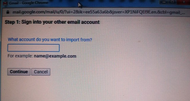 mails importing