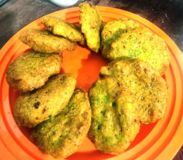 green peas vada