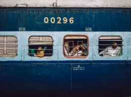 people inside train