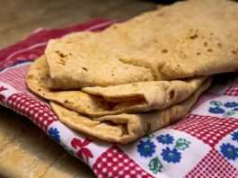 roti, bread, flatbread