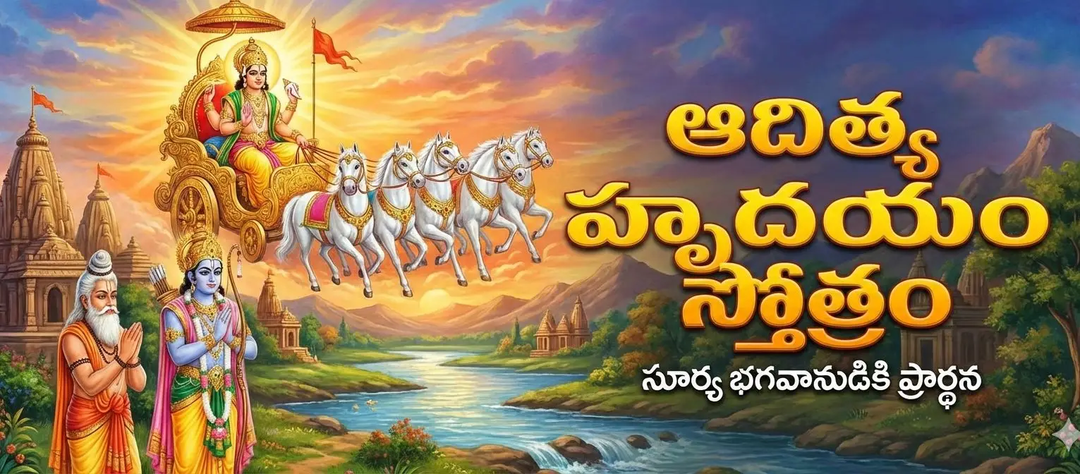 ఆదిత్య హృదయం: శత్రుజయం, సకల శుభాలు ప్రసాదించే దివ్య స్తోత్రం